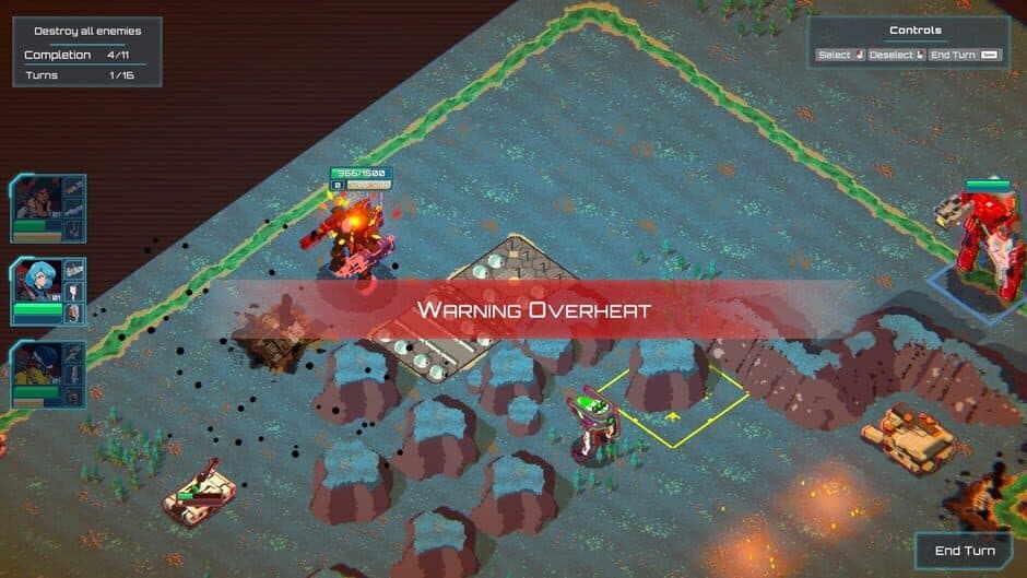 Ignited Steel: Mech Tactics screenshot 4