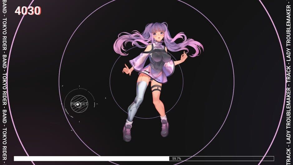 Akuma: Cyberpunk Rhythm Action screenshot 3