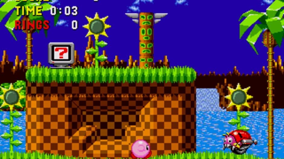 Kirby in Sonic the Hedgehog screenshot 3
