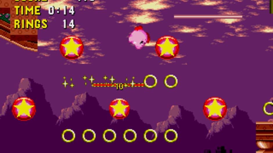 Kirby in Sonic the Hedgehog screenshot 1