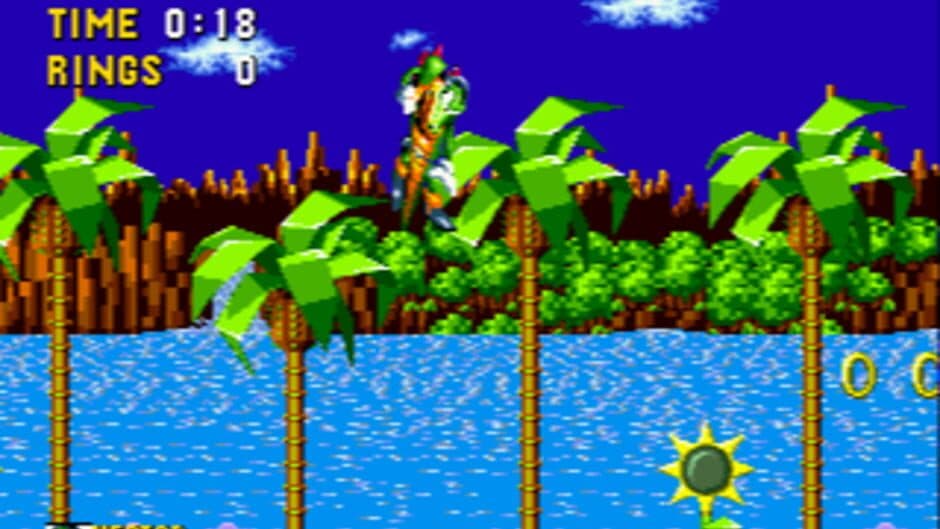 Vector the Crocodile in Sonic the Hedgehog screenshot 1