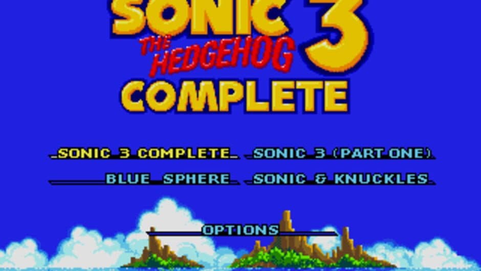 Sonic the Hedgehog 3 Complete screenshot 1