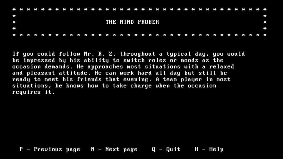 Mind Prober screenshot 4