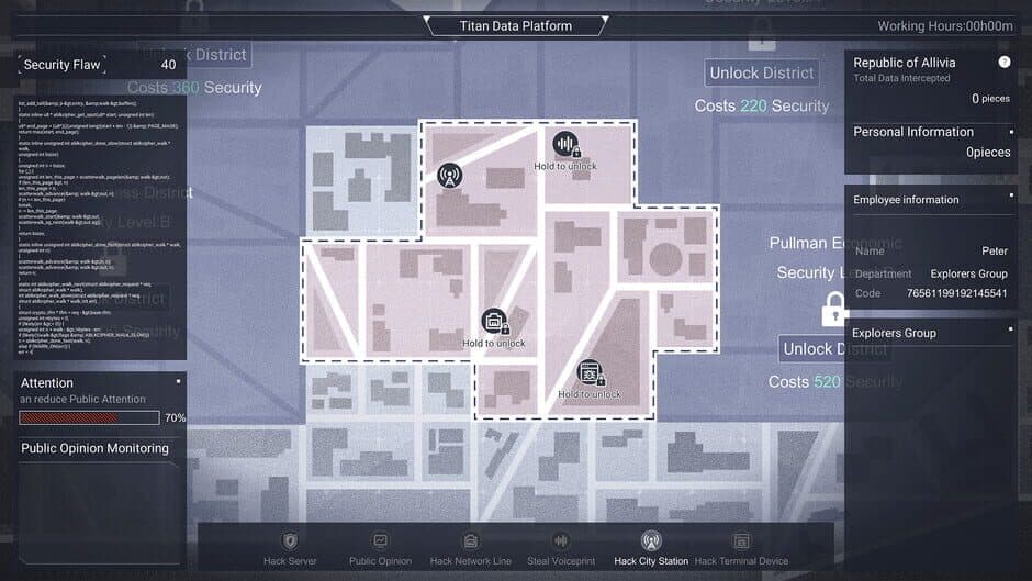 Cyber Manhunt: A Company Man of Titan screenshot 1