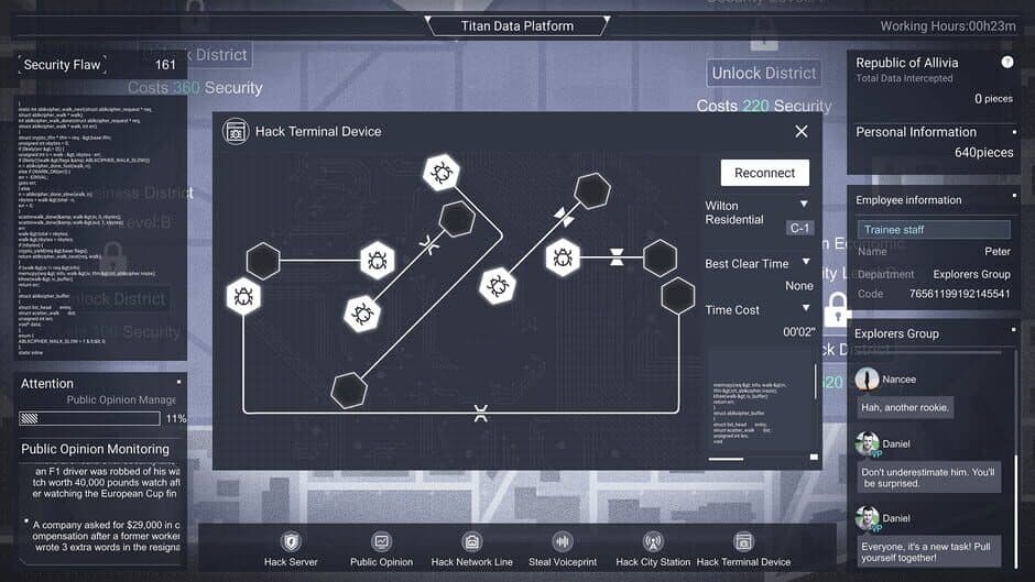 Cyber Manhunt: A Company Man of Titan screenshot 2