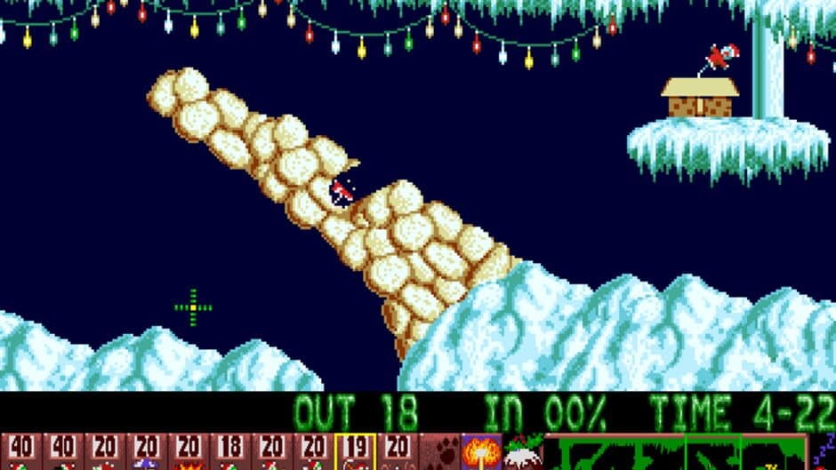 Xmas Lemmings screenshot 2