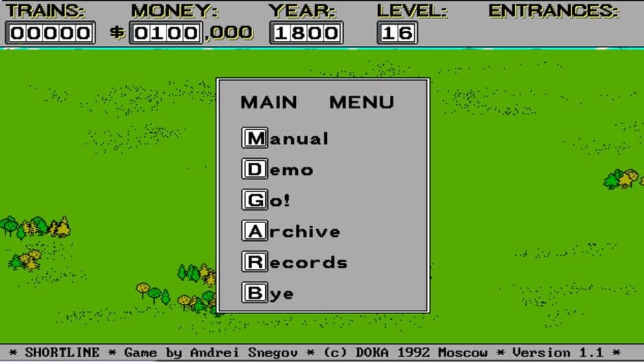 Shortline Railroad screenshot 1