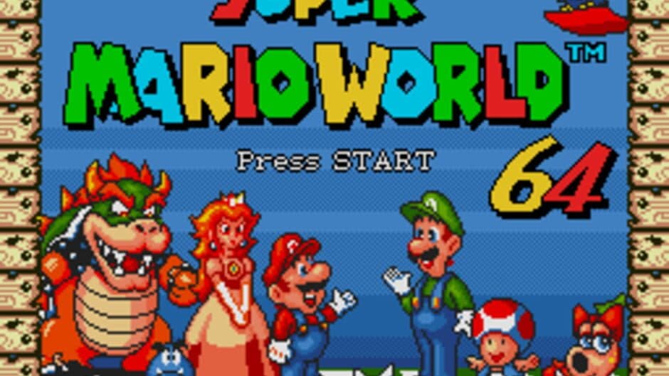 Super Mario World 64 screenshot 1