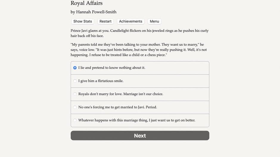Royal Affairs screenshot 2
