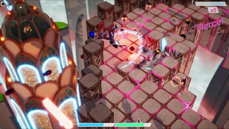 Neon Death Drop screenshot 1