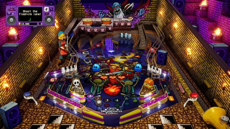 Pinball FX: Crypt of the NecroDancer Pinball screenshot 1