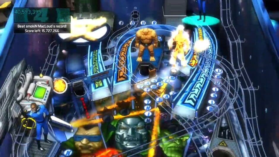 Pinball FX2: Fantastic Four Table screenshot 3