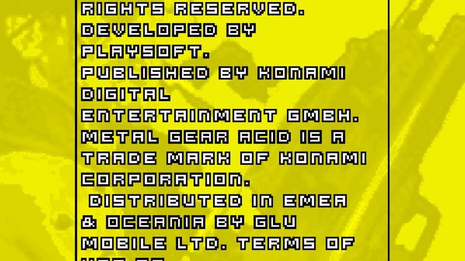 Metal Gear Acid 2: Mobile 3D screenshot 2