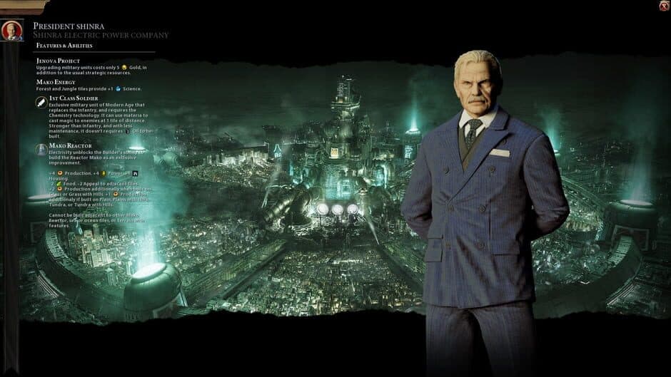 Sid Meier's Civilization VI: Shinra Pack screenshot 1