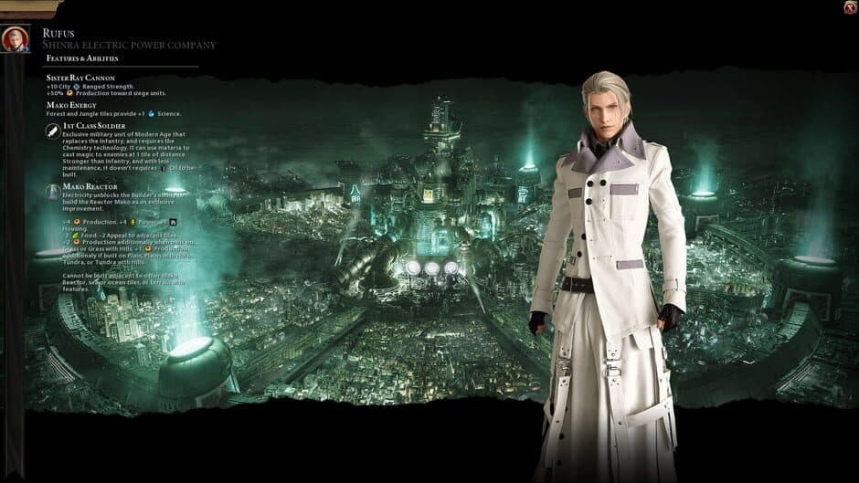 Sid Meier's Civilization VI: Shinra Pack screenshot 2
