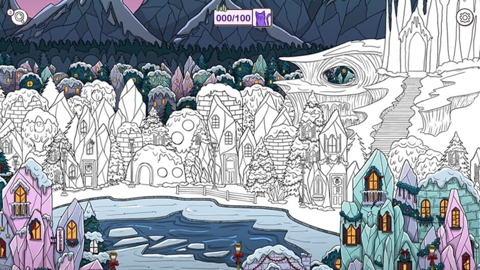 Hidden Cats in Santa's Realm screenshot 4