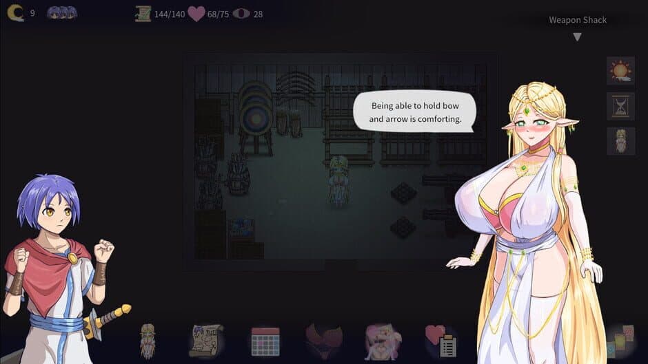 Rookie Guard and the Queen screenshot 1