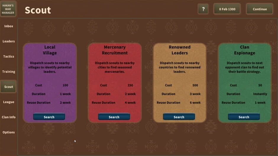 Hakan's War Manager screenshot 2