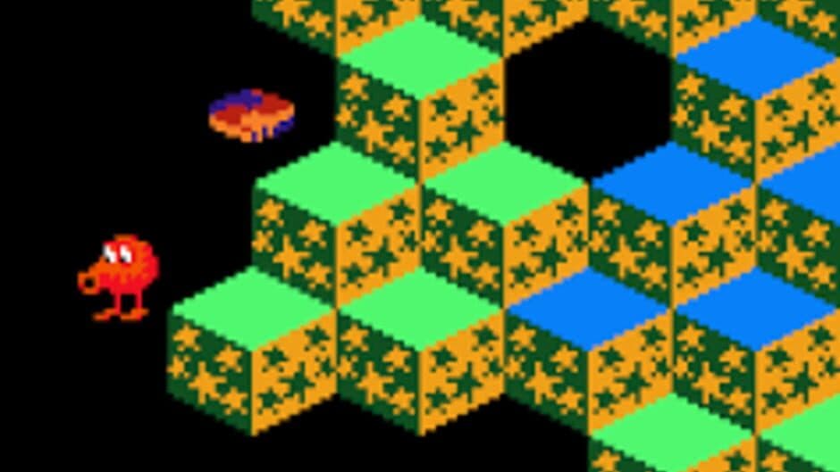 Q*bert screenshot 2