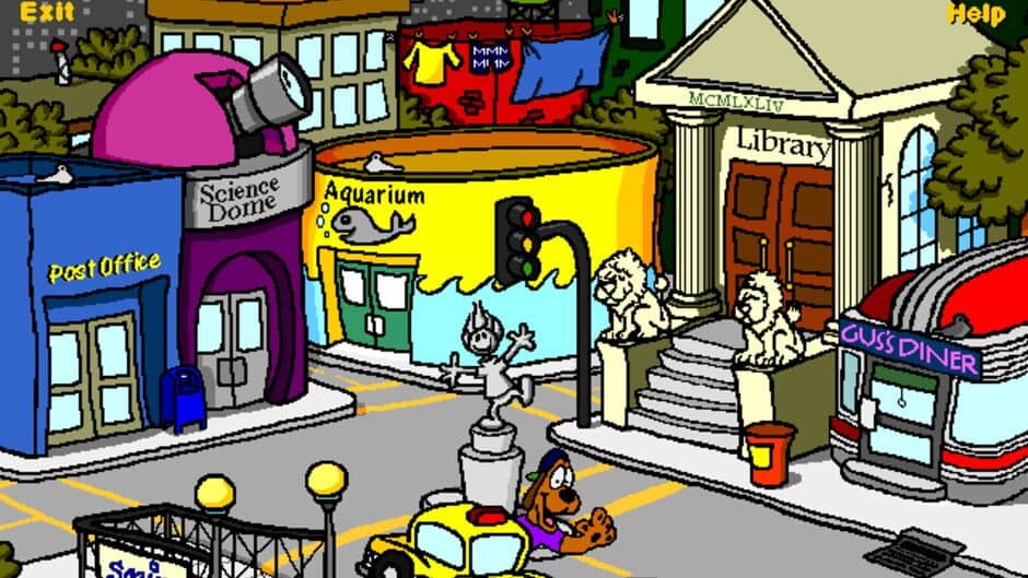 Gus Goes to Cyberopolis screenshot 1