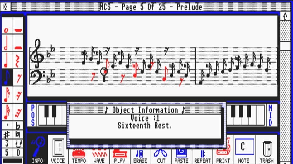 Music Construction Set screenshot 1