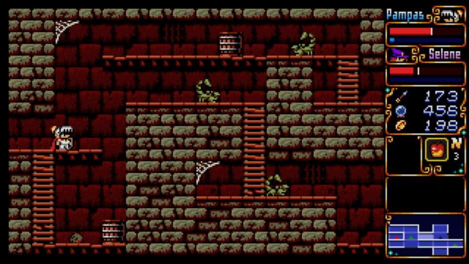 Pampas & Selene: The Maze of Demons screenshot 1