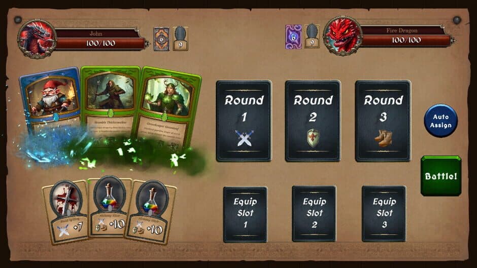 Dragon Fate: Cards and Minigames screenshot 2