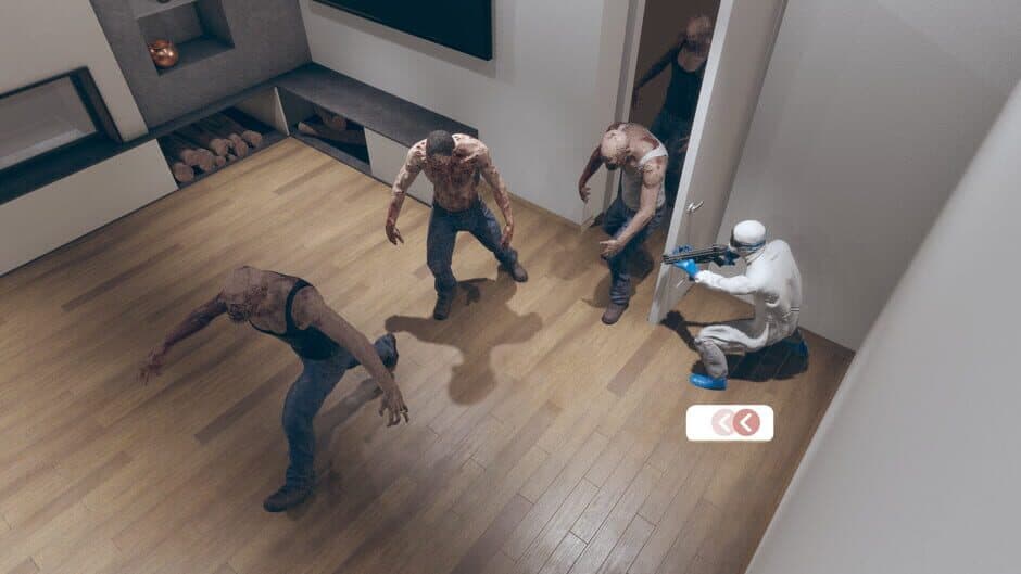 Facing Zombie,and 4 Walls screenshot 1