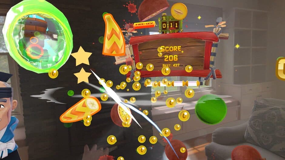 Super Fruit Ninja screenshot 1