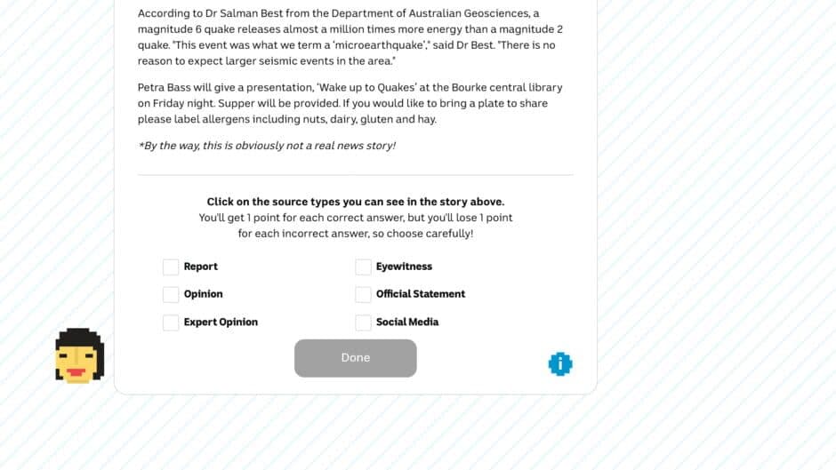 Source Checker screenshot 1