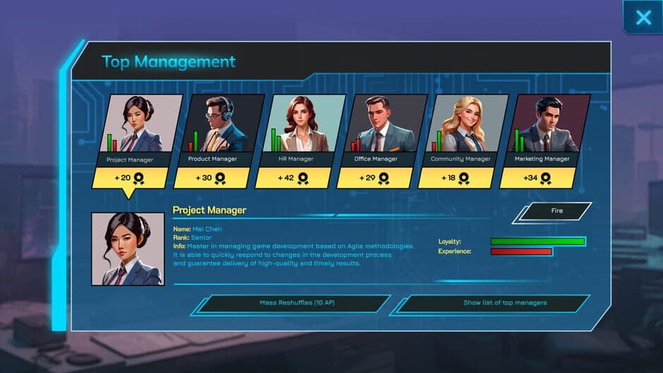 CEO Sim: GameDev screenshot 3