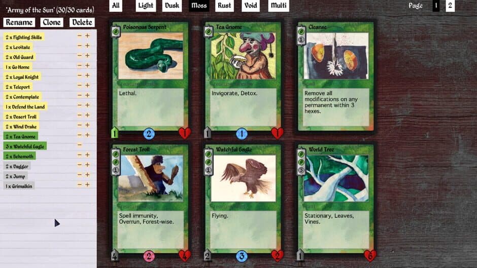 Manahex screenshot 2