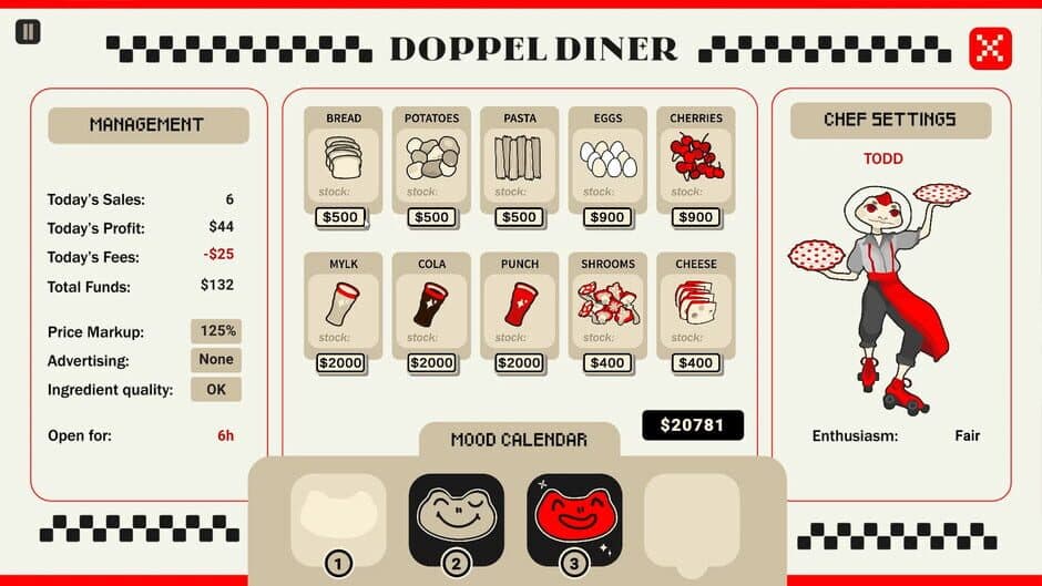 Doppel Diner screenshot 1