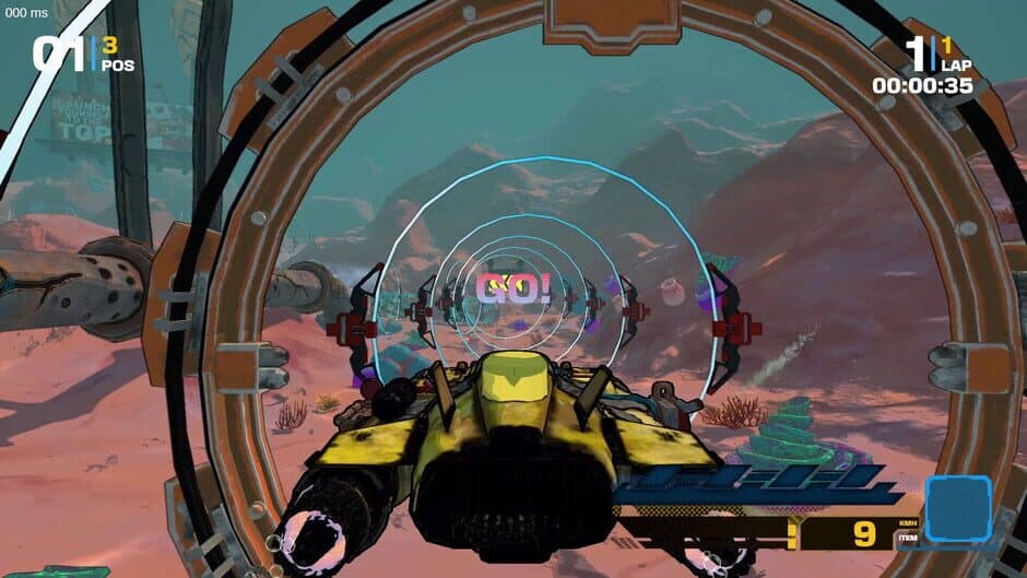 AquaBlitz: Alien Racer screenshot 1
