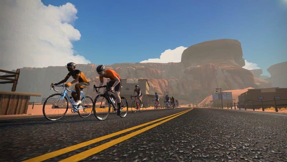 Zwift screenshot 1