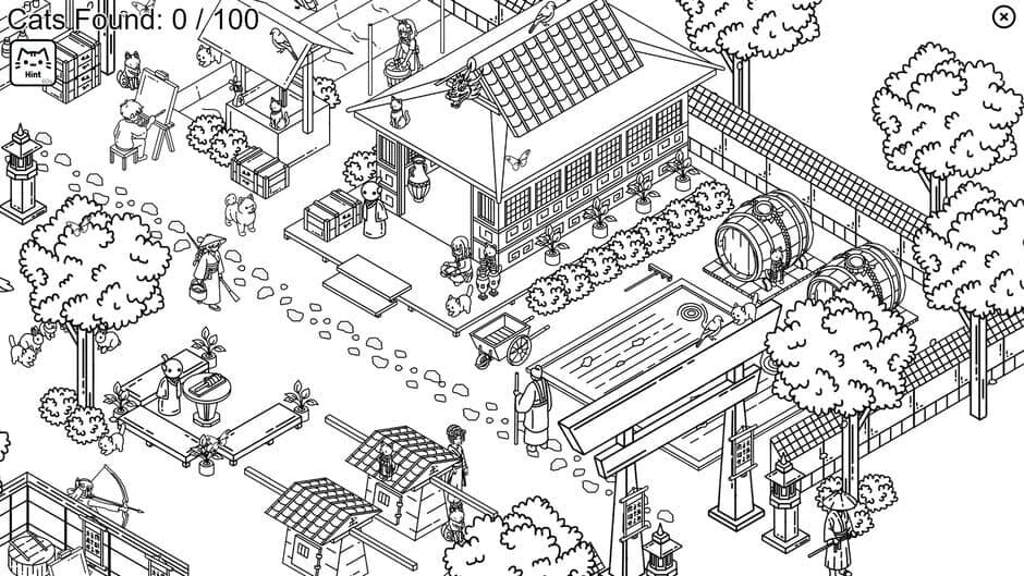 Hidden Cats In Japanese Village screenshot 3