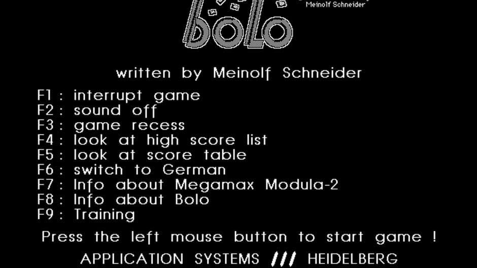 Bolo screenshot 2