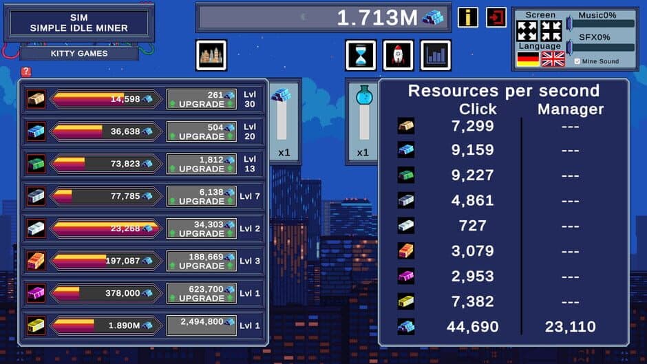 SIM: Simple Idle Miner screenshot 4