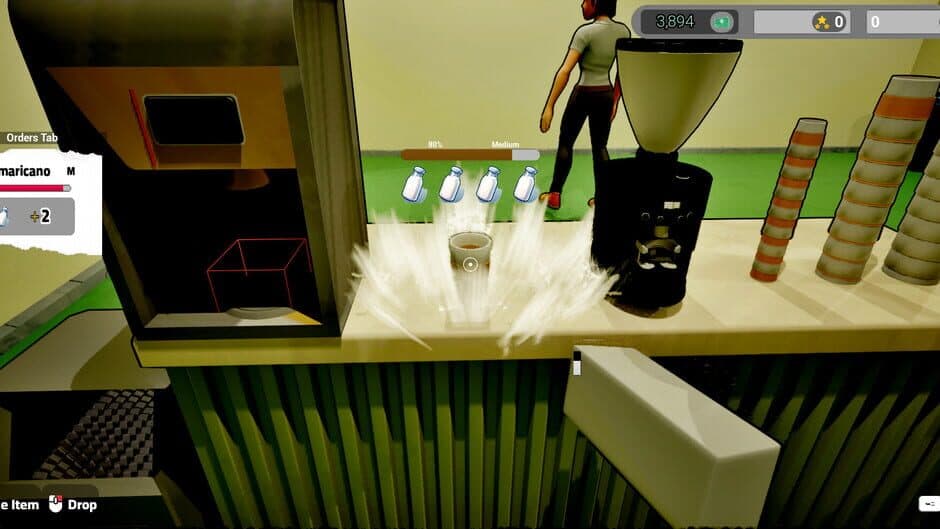 Clumsy Coffee Simulator screenshot 1
