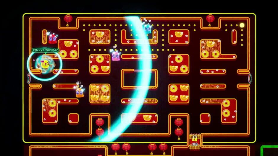 Pac-Man Mega Tunnel Battle: Chomp Champs - Lunar Animals Pac screenshot 4