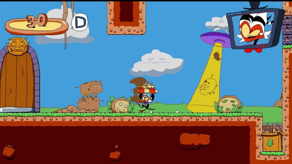 One Helluva Reskin for Pizza Tower screenshot 2