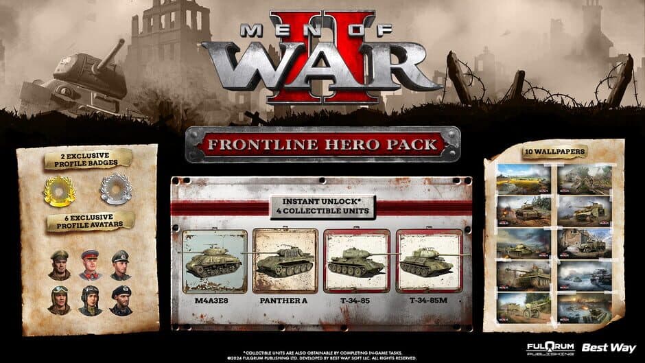 Men of War II: Frontline Hero Pack screenshot 1