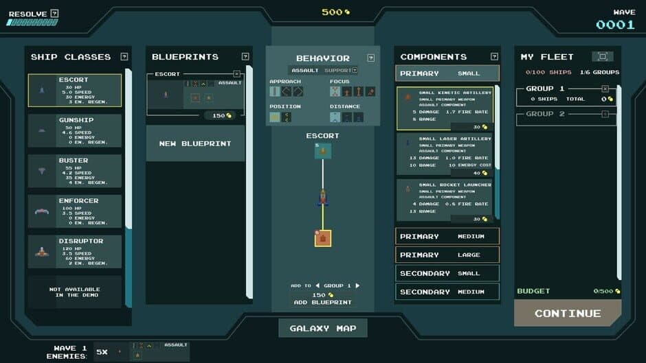 Deep Space Armada screenshot 1