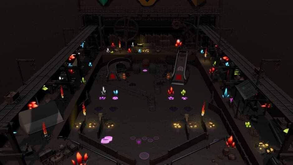 Roxy Raccoon's Pinball Panic: Manic Miners screenshot 1