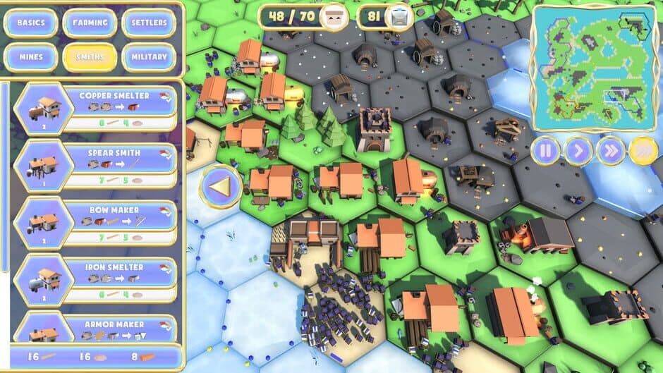 Settle and Battle: New Empires screenshot 1