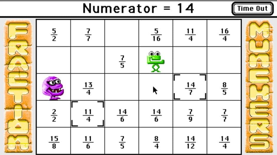 Fraction Munchers screenshot 4
