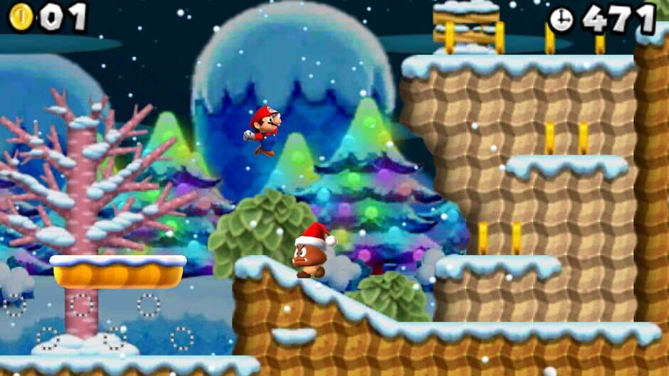 Finally A NSMB2 Christmas Mod screenshot 4
