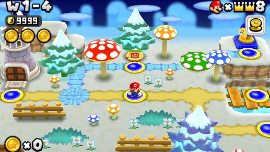 Finally A NSMB2 Christmas Mod screenshot 2