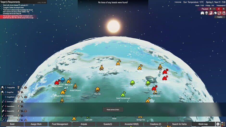Primitive Society Simulator screenshot 4