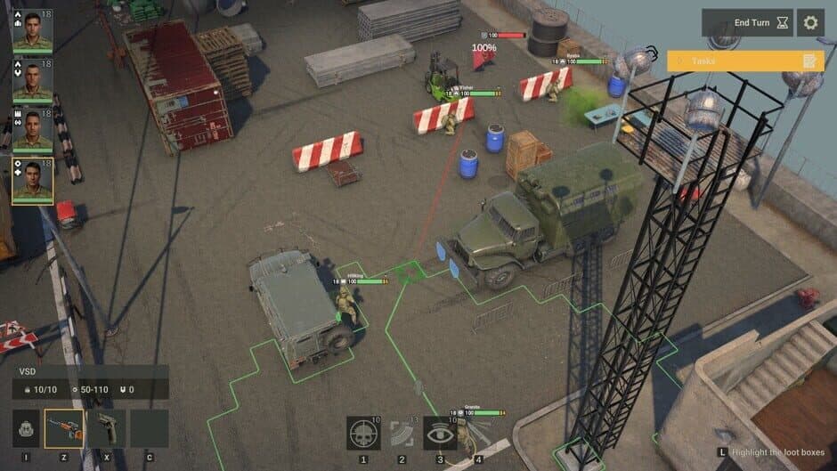 Future War Tactics: SOF vs. Alien Invasion - Turn-based Strategy screenshot 3